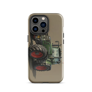 The Tractor Mugs Store iPhone 13 Pro Fendt Favorit 818 Oil Painting | Tough Case for iPhone® Quality Farmers Merch