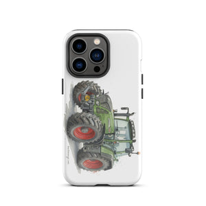 The Tractor Mugs Store iPhone 13 Pro Fendt Favorit 818 Watercolor | Tough Case for iPhone® Quality Farmers Merch