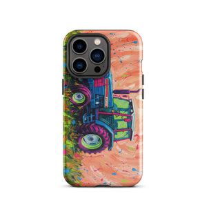 The Tractor Mugs Store iPhone 13 Pro Ford 6640 Splash Art | Tough Case for iPhone® Quality Farmers Merch