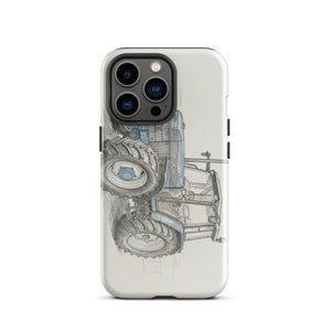 The Tractor Mugs Store iPhone 13 Pro Ford 8340 Pencil-Sketch | Tough Case for iPhone® Quality Farmers Merch