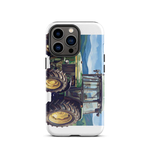 The Tractor Mugs Store iPhone 13 Pro John Deere 3050 | Splash Art Tough Case for iPhone® Quality Farmers Merch