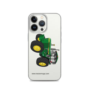 The Tractor Mugs Store iPhone 13 Pro John Deere 4240  |  Clear Case for iPhone® Quality Farmers Merch