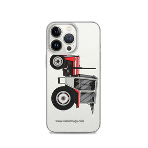 The Tractor Mugs Store iPhone 13 Pro Massey Ferguson 240 | Clear Case for iPhone® Quality Farmers Merch