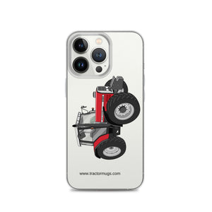 The Tractor Mugs Store iPhone 13 Pro Massey Ferguson 6180 | Clear Case for iPhone® Quality Farmers Merch