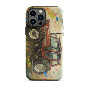 The Tractor Mugs Store iPhone 13 Pro Max FIAT 110-90 DT Splash Art | Tough Case for iPhone® Quality Farmers Merch