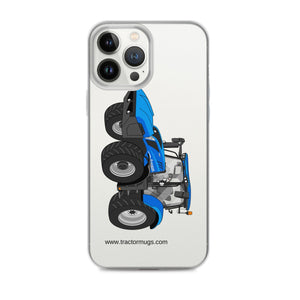 The Tractor Mugs Store iPhone 13 Pro Max New Holland T6 180 Methane | Clear Case for iPhone® Quality Farmers Merch