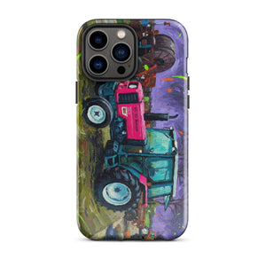 The Tractor Mugs Store iPhone 13 Pro Max Renault 65-32 MX Splash Art | Tough Case for iPhone® Quality Farmers Merch