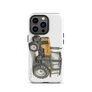 The Tractor Mugs Store iPhone 13 Pro Renault 65-32 MX Pencil Sketch | Tough Case for iPhone® Quality Farmers Merch