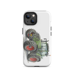 The Tractor Mugs Store iPhone 14 Fendt Favorit 818 Watercolor | Tough Case for iPhone® Quality Farmers Merch