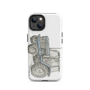 The Tractor Mugs Store iPhone 14 Ford 6640 Pencil Sketch | Tough Case for iPhone® Quality Farmers Merch