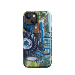 The Tractor Mugs Store iPhone 14 Ford 8340 Splash Art | Tough Case for iPhone® Quality Farmers Merch
