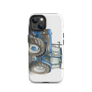 The Tractor Mugs Store iPhone 14 Ford 8340 Watercolor | Tough Case for iPhone® Quality Farmers Merch