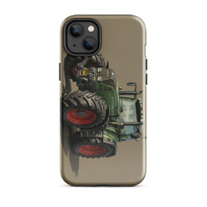 The Tractor Mugs Store iPhone 14 Plus Fendt Favorit 818 Oil Painting | Tough Case for iPhone® Quality Farmers Merch