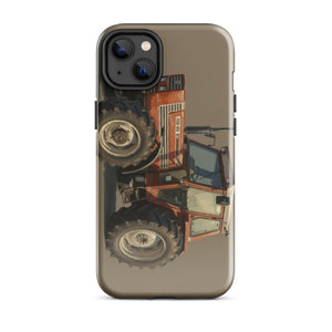 The Tractor Mugs Store iPhone 14 Plus FIAT 110-90 DT Oil Painting | Tough Case for iPhone® Quality Farmers Merch