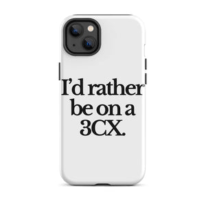 The Tractor Mugs Store iPhone 14 Plus I'D RATHER BE ON A 3CX | Tough Case for iPhone® Quality Farmers Merch
