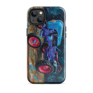 The Tractor Mugs Store iPhone 14 Plus Porsche Diesel A111 Splash Art | Tough Case for iPhone® Quality Farmers Merch