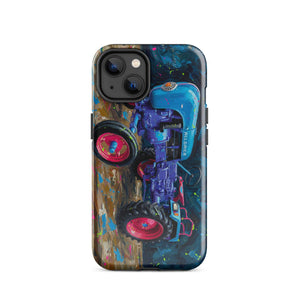 The Tractor Mugs Store iPhone 14 Porsche Diesel A111 Splash Art | Tough Case for iPhone® Quality Farmers Merch