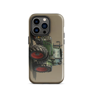 The Tractor Mugs Store iPhone 14 Pro Fendt Favorit 818 Oil Painting | Tough Case for iPhone® Quality Farmers Merch