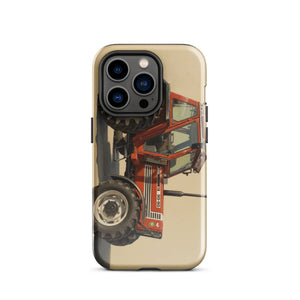 The Tractor Mugs Store iPhone 14 Pro FIAT 90-90 DT Oil Painting | Tough Case for iPhone® Quality Farmers Merch