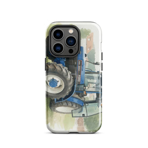 The Tractor Mugs Store iPhone 14 Pro Ford 7840 Watercolor | Tough Case for iPhone® Quality Farmers Merch