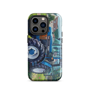 The Tractor Mugs Store iPhone 14 Pro Ford 8340 Splash Art | Tough Case for iPhone® Quality Farmers Merch