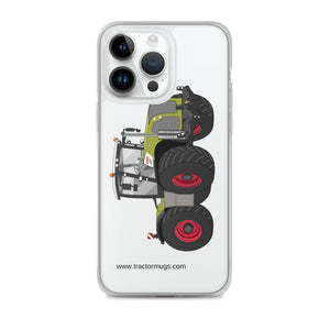 The Tractor Mugs Store iPhone 14 Pro Max Class Xerion 5000 Tractor VC | Clear Case for iPhone® Quality Farmers Merch