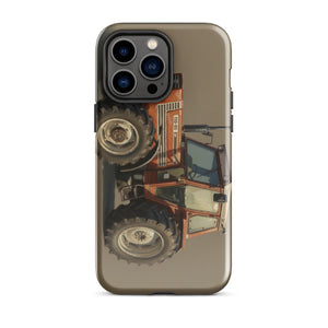 The Tractor Mugs Store iPhone 14 Pro Max FIAT 110-90 DT Oil Painting | Tough Case for iPhone® Quality Farmers Merch