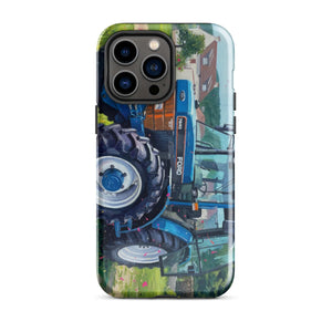 The Tractor Mugs Store iPhone 14 Pro Max Ford 8340 Splash Art | Tough Case for iPhone® Quality Farmers Merch