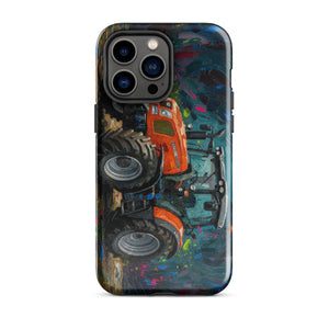 The Tractor Mugs Store iPhone 14 Pro Max SAME Explorer 105 (Stage V) Splash Art | Tough Case for iPhone® Quality Farmers Merch