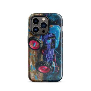 The Tractor Mugs Store iPhone 14 Pro Porsche Diesel A111 Splash Art | Tough Case for iPhone® Quality Farmers Merch