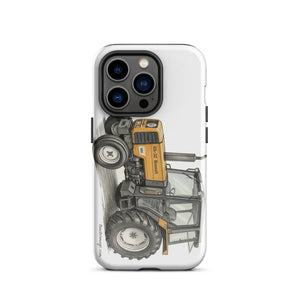 The Tractor Mugs Store iPhone 14 Pro Renault 65-32 MX Pencil Sketch | Tough Case for iPhone® Quality Farmers Merch