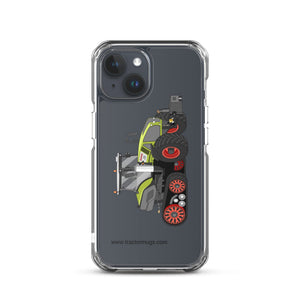 The Tractor Mugs Store iPhone 15 Class Axion 930 | Clear Case for iPhone® Quality Farmers Merch
