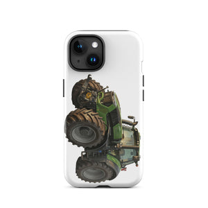 The Tractor Mugs Store iPhone 15 Deutz-Fahr 9340 Oil Painting | Tough Case for iPhone® Quality Farmers Merch