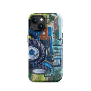 The Tractor Mugs Store iPhone 15 Ford 8340 Splash Art | Tough Case for iPhone® Quality Farmers Merch