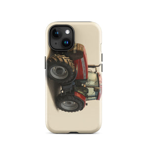 The Tractor Mugs Store iPhone 15 McCormick MTX 150 Signature Edition Oil Painting | Tough Case for iPhone® Quality Farmers Merch