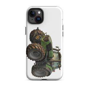 The Tractor Mugs Store iPhone 15 Plus Deutz-Fahr 9340 Oil Painting | Tough Case for iPhone® Quality Farmers Merch