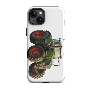 The Tractor Mugs Store iPhone 15 Plus Fendt 930 Vario S4 Oil Painting | Tough Case for iPhone® Quality Farmers Merch