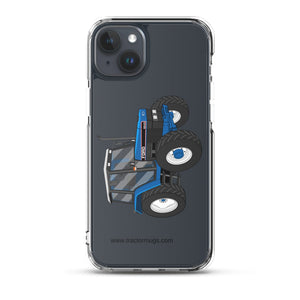 The Tractor Mugs Store iPhone 15 Plus Ford 6640 SE 4WD  | Clear Case for iPhone® Quality Farmers Merch