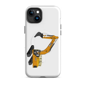 The Tractor Mugs Store iPhone 15 Plus JCB 370 LC | MagSafe® tough case for iPhone® Quality Farmers Merch