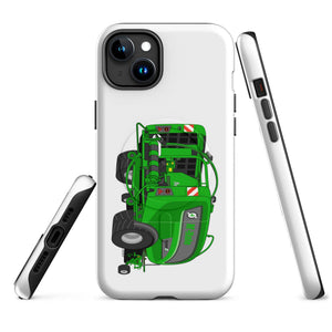 The Tractor Mugs Store iPhone 15 Plus Mc Hale Fusion 4 Big Baler | MagSafe® tough case for iPhone® Quality Farmers Merch