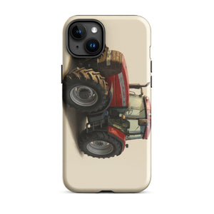 The Tractor Mugs Store iPhone 15 Plus McCormick MTX 150 Signature Edition Oil Painting | Tough Case for iPhone® Quality Farmers Merch