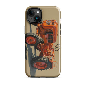 The Tractor Mugs Store iPhone 15 Plus Porsche Diesel A111 Oil Painting | Tough Case for iPhone® Quality Farmers Merch
