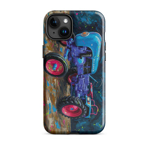 The Tractor Mugs Store iPhone 15 Plus Porsche Diesel A111 Splash Art | Tough Case for iPhone® Quality Farmers Merch