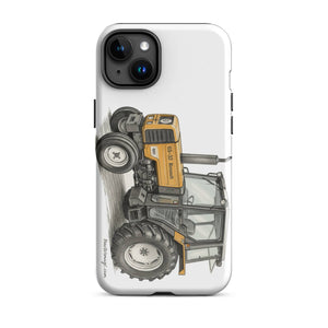 The Tractor Mugs Store iPhone 15 Plus Renault 65-32 MX Pencil Sketch | Tough Case for iPhone® Quality Farmers Merch