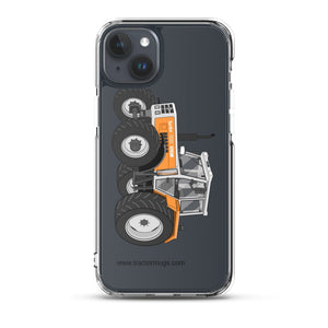 The Tractor Mugs Store iPhone 15 Plus Steyr SK 8130 Kommunal | Clear Case for iPhone® Quality Farmers Merch