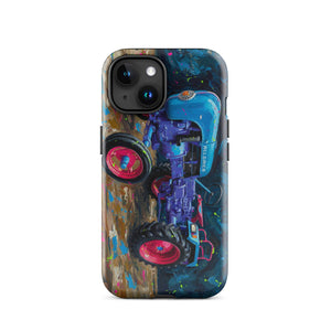 The Tractor Mugs Store iPhone 15 Porsche Diesel A111 Splash Art | Tough Case for iPhone® Quality Farmers Merch