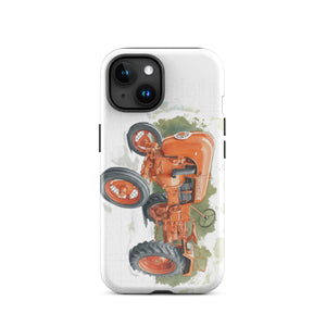 The Tractor Mugs Store iPhone 15 Porsche Diesel A111 Watercolor | Tough Case for iPhone® Quality Farmers Merch
