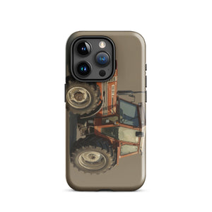 The Tractor Mugs Store iPhone 15 Pro FIAT 110-90 DT Oil Painting | Tough Case for iPhone® Quality Farmers Merch