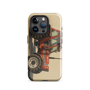The Tractor Mugs Store iPhone 15 Pro FIAT 90-90 DT Oil Painting | Tough Case for iPhone® Quality Farmers Merch
