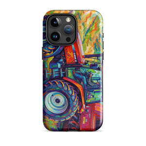The Tractor Mugs Store iPhone 15 Pro Max CASE MX 130 | Splash Art Tough Case for iPhone® Quality Farmers Merch